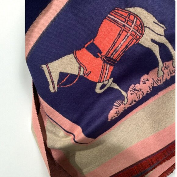 LUXE 4 LESS | Cashmere-Blend Shawl Scarf, New, Unbranded Designer Inspired Style - Picture 4 of 5